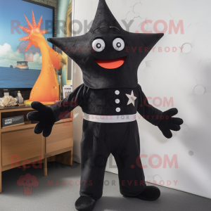 Black Starfish mascotte...