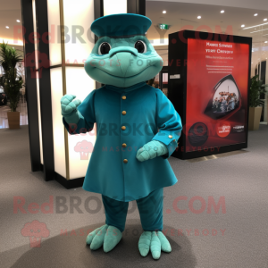 Cyan Ring Master maskot...