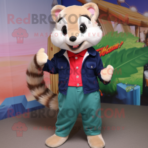  Ferret maskot kostume...