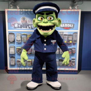 Navy Frankenstein mascotte...