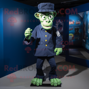 Navy Frankenstein mascotte...