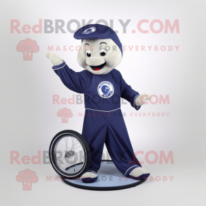 Navy Unicyclist mascotte...