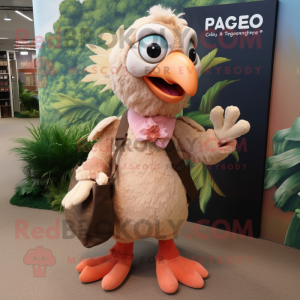 Personagem de mascote Peach...