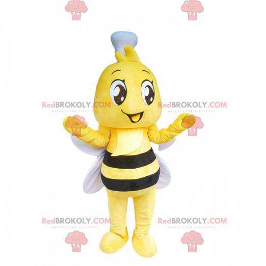 Mascote de abelha fofa - Redbrokoly.com