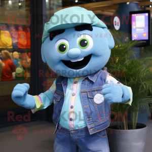 Cyan Rainbow mascotte...