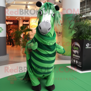 Forest Green Quagga maskot...