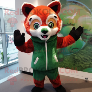 Forest Green Red Panda...