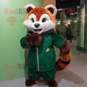 Forest Green Red Panda...