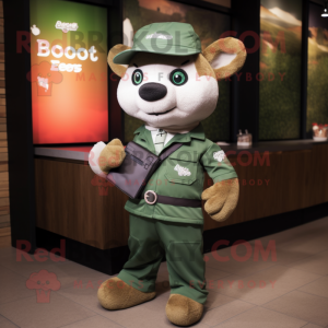 Forest Green Armband maskot...