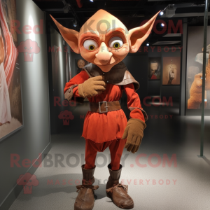 Rust Elf maskot kostume...