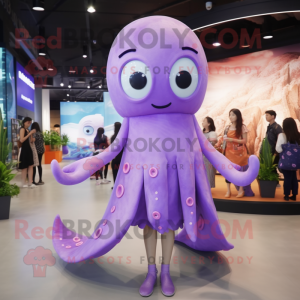 Lavender Squid mascotte...