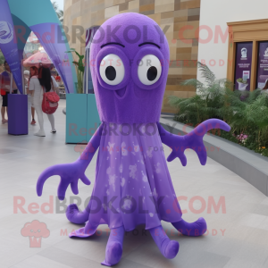 Lavender Squid mascotte...