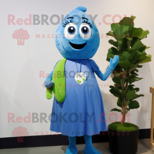 Blue Courgette mascotte...