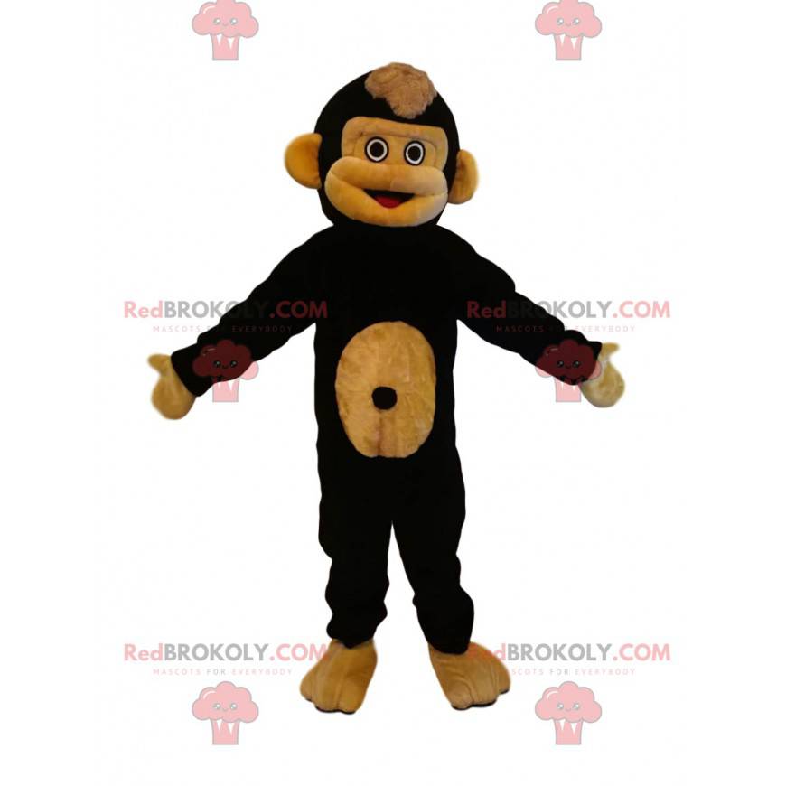 Mascote macaco engraçado e muito fofo - Animais Cortar L (175-180CM)