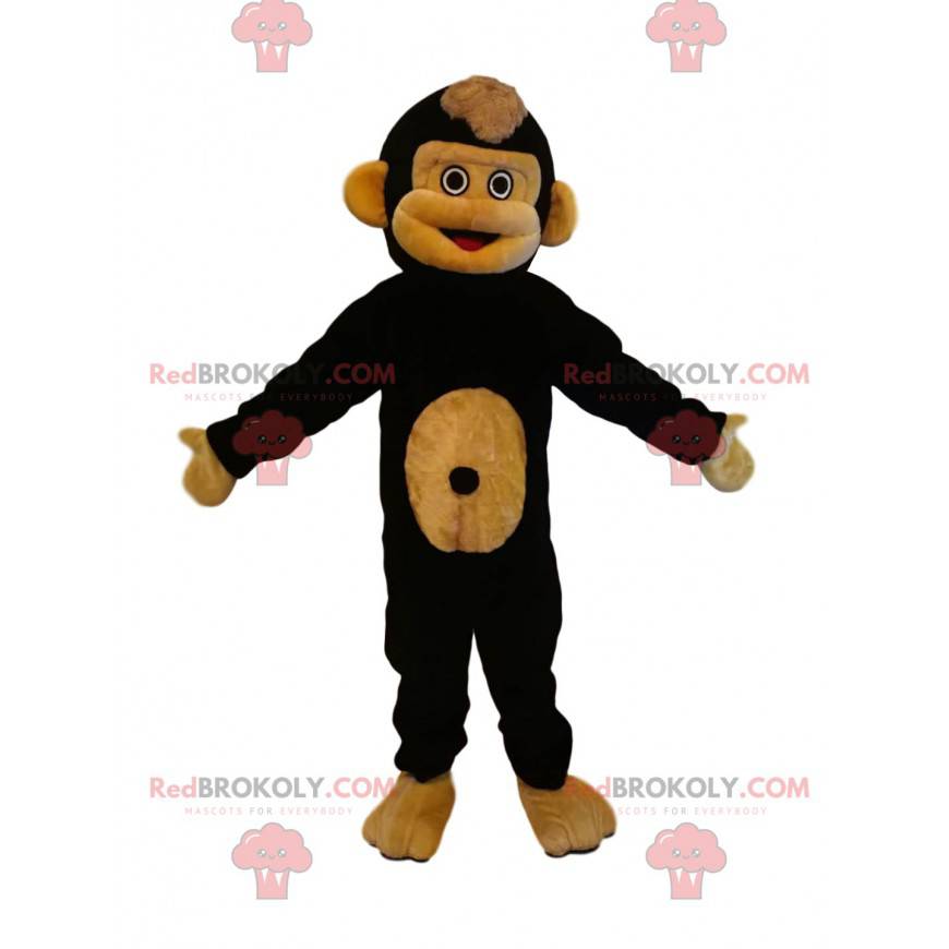 Mascote macaco engraçado e muito fofo - Redbrokoly.com