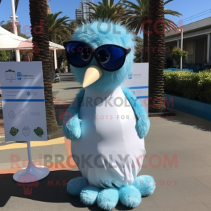 Sky Blue Kiwi mascotte...