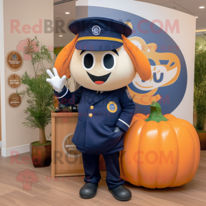 Navy Pumpkin mascotte...