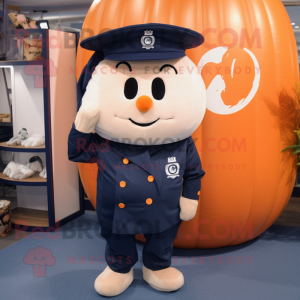 Navy Pumpkin mascotte...