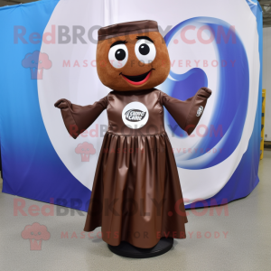 Brown Soda Can maskot...