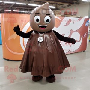 Brown Soda Can maskot...