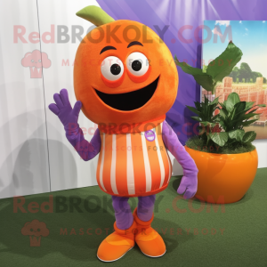 Lavendel Orange maskot...