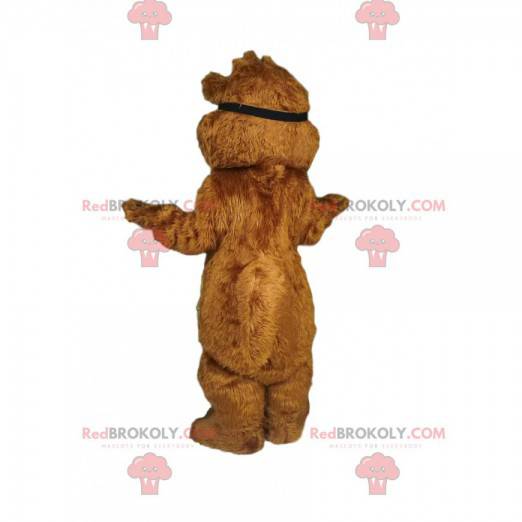 Schattige bevermascotte met bouwglazen - Redbrokoly.com