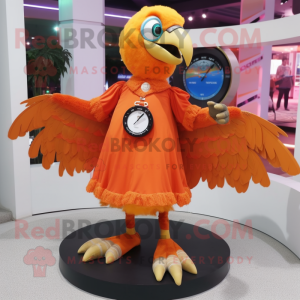 Orange Vulture mascotte...