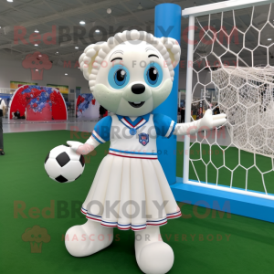 White Soccer Goal...