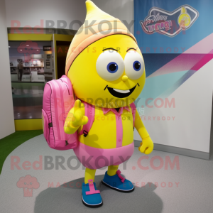 Citrongul Pink maskot...