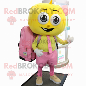 Citrongul Pink maskot...