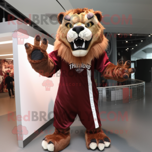 Maroon Sabeltannt Tiger...