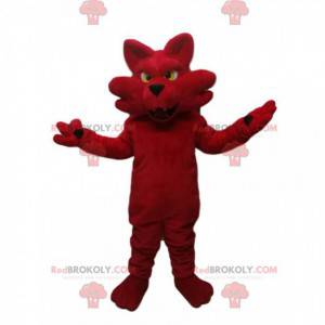 Röd räv maskot. Fox kostym - Redbrokoly.com
