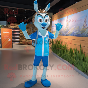 Blue Gazelle mascotte...