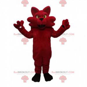 Mascotte de renard rouge. Costume de renard - Redbrokoly.com