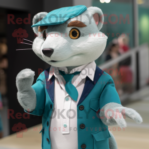 Teal Ferret mascotte...