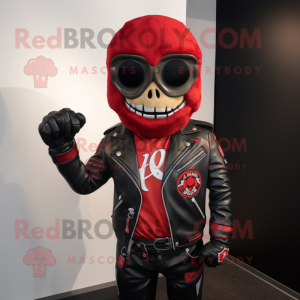 Red Alliance maskot kostume...