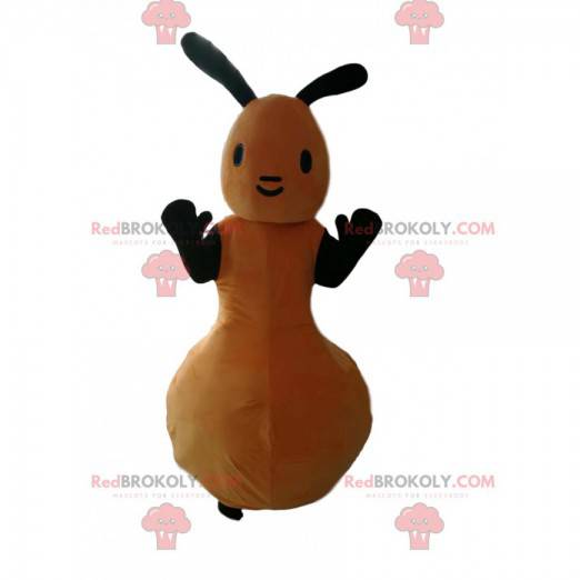 Cute yellow rabbit mascot - Redbrokoly.com
