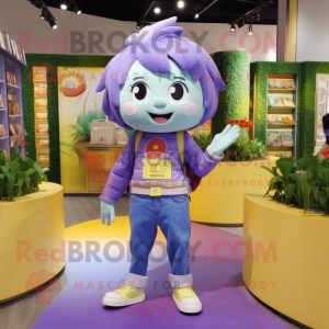 Lavender Pot Of Gold maskot...