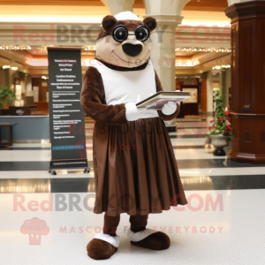 Bruin Guinness mascotte...
