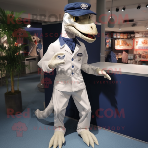 Navy Velociraptor mascotte...