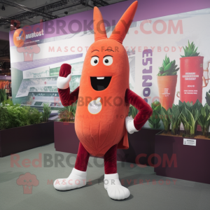 Maroon Carrot mascotte...