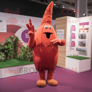 Maroon Carrot mascotte...