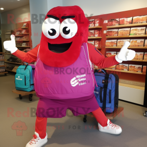 Postava maskota Magenta...