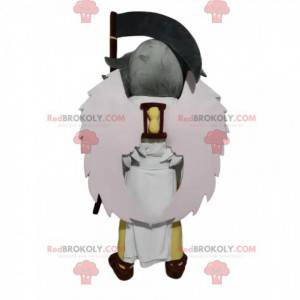 Mascotte van de God Chronos met een grim reaper - Redbrokoly.com