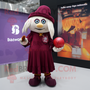 Maroon Witch mascotte...