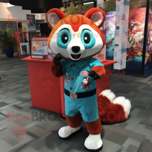 Turquoise Red Panda...