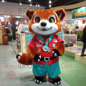 Turquoise Red Panda...