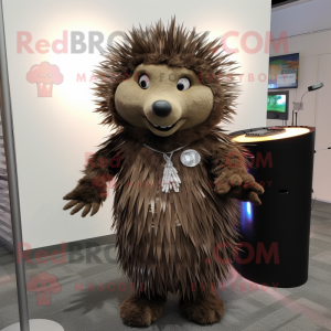 Brown Porcupine mascotte...