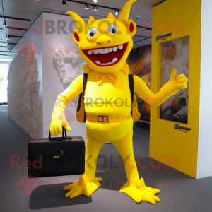 Yellow Devil mascotte...