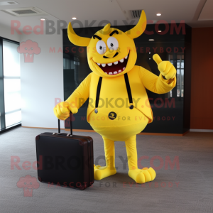 Yellow Devil mascotte...